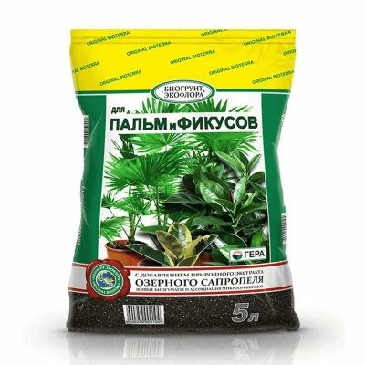 БиоГрунт "Для пальм и фикусов" 5л