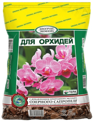 БиоГрунт "Для орхидей" 2.5л