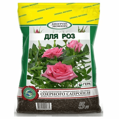 БиоГрунт "Для роз" 5л