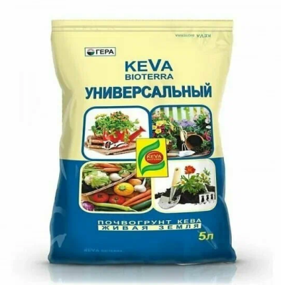 БИОпочвогрунт KEVA BIOTERRA "Универсальный" 5л