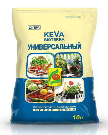 БИОпочвогрунт KEVA BIOTERRA "Универсальный" 10л